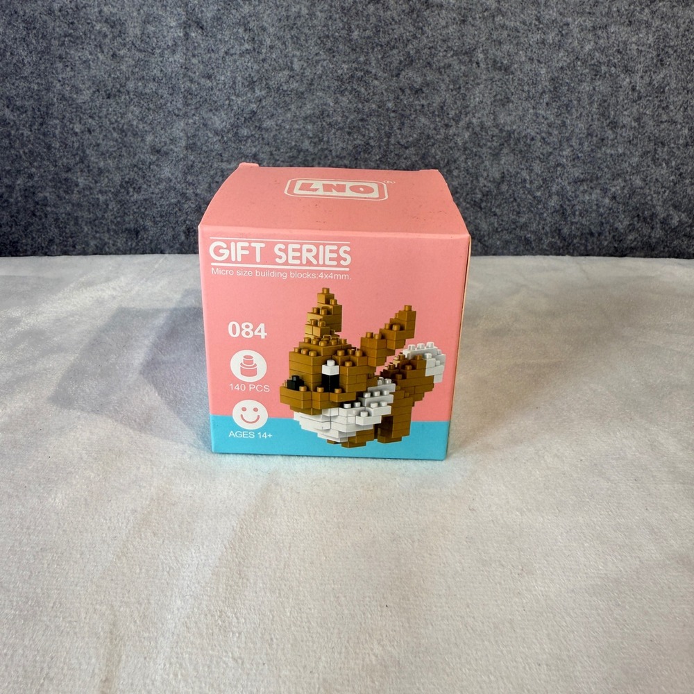 LNO Gift Series 084 Eevee Pokemon Micro Building Blocks‎ Toy 140 Pieces